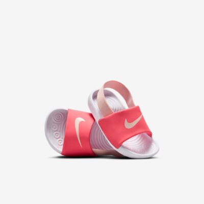 Nike Kawa Slide White/Echo Pink