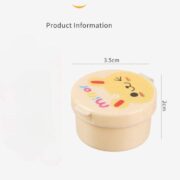 Kids Sauce Containers – 4pcs Cute Animal Set (BPA Free, Leak-Proof)