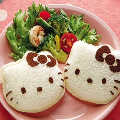 Hello Kitty Sandwich Mold – Fun Lunch Shape Maker (BPA Free)