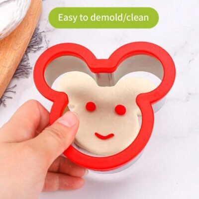 Mickey Mouse Sandwich Cutter – Large Size Cartoon Lunch Mold