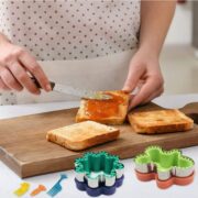 Large Flower Sealed Sandwich Cutter – 2pcs Fun Toast Press