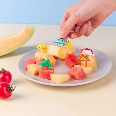 Cute Animal Food Picks for Kids Lunchbox – 6 pcs Pack
