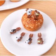 Cute Animal Mini Fruit Forks – 6 pcs Pack