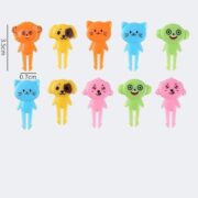 Animal Fruit Picks – Cute Reusable Kids Lunch Box Toothpicks (10 pcs)