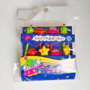 Cartoon Space & Star Lunchbox Picks – (8 pcs)