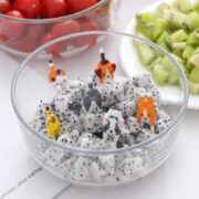 Cute Cat & Dog Lunchbox Picks – Animal Tail Food Fruit Forks | (7 pcs)