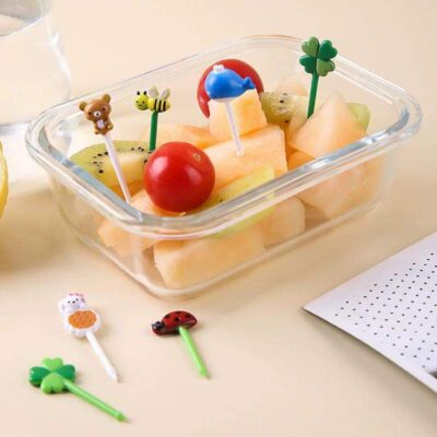 Animal & Character Lunchbox Picks – 12 pcs Decorative Food Forks
