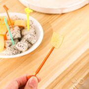 20 pcs Long Fruit Picks Set for Kids Lunchbox & Party Snacks