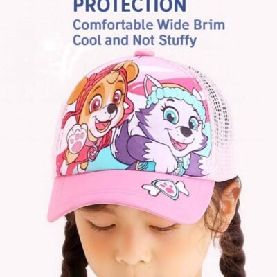 Paw Patrol Kids Cap Skye & Everest – UV Protection Mesh Hat for Summer