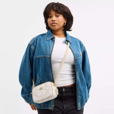 Mini Jamie Camera Bag In Sketch Signature Canvas