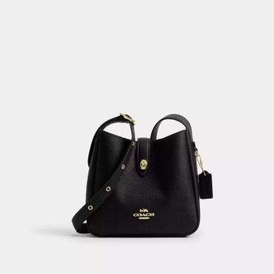 Coach Hadley Mini Crossbody Bag Gold/Black