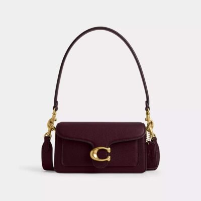 Coach Tabby Shoulder Bag 20 Brass/Merlot