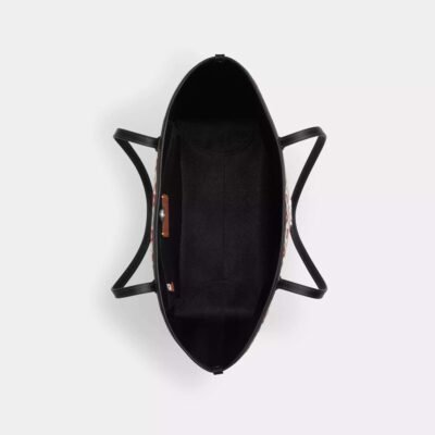 City Tote Bag With Floral Print