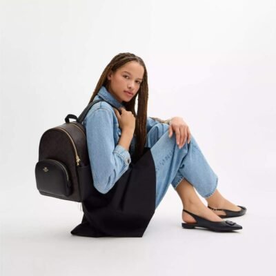 Court Backpack In Signature Canvas