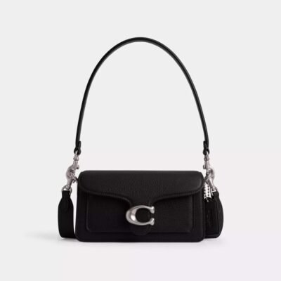 Coach Tabby Shoulder Bag 20 Silver/Black