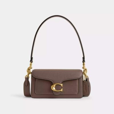 Coach Tabby Shoulder Bag 20 Brass/Dark Stone