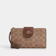 Phone Wallet In Signature Canvas