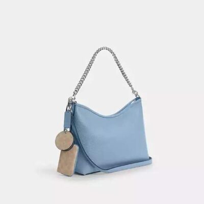 Laurel Shoulder Bag With Mirror Charm And Pouch