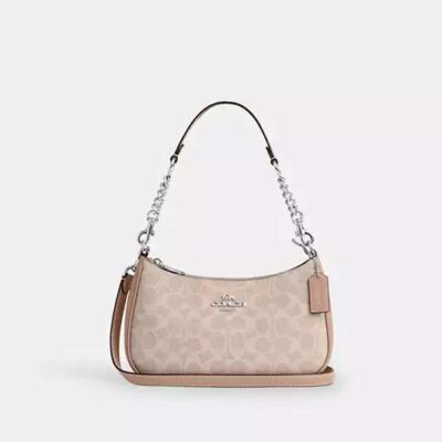Teri Shoulder Bag In Signature Canvas