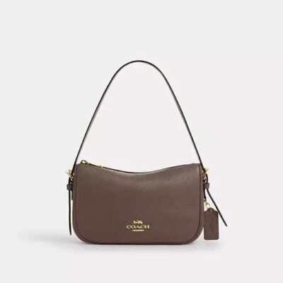 Coach Kailey Shoulder Bag Gold/Dark Stone