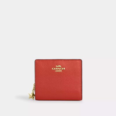 Snap Wallet With Charm