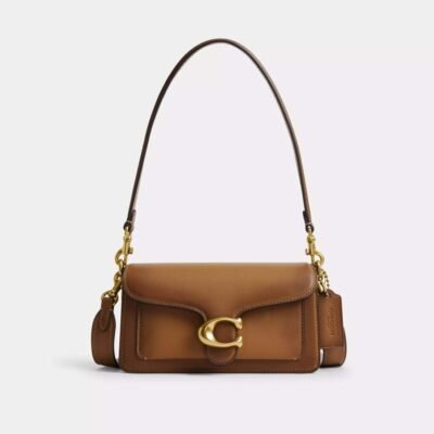 Coach Tabby Shoulder Bag 20 Brass/Honey Brown