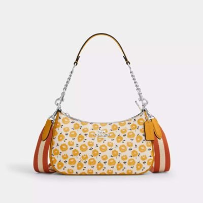 Teri Shoulder Bag With Floral Print
