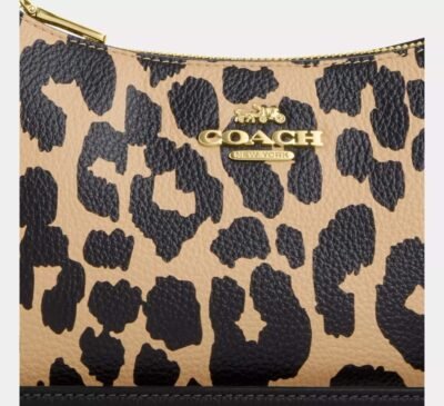 Teri Shoulder Bag With Leopard Print