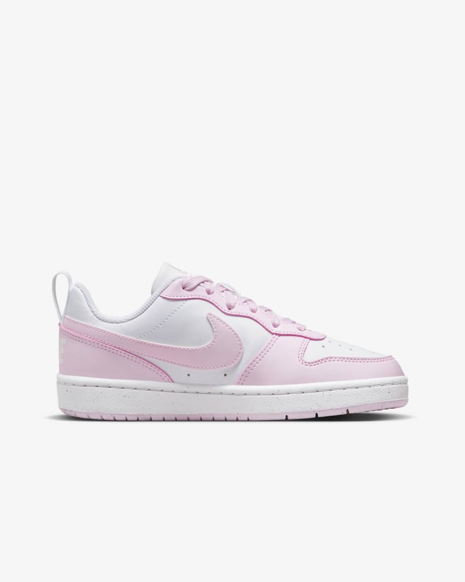 Nike Court Borough Low Recraft White/Pink Foam