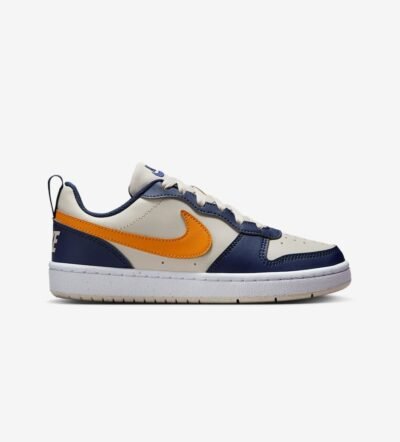 Nike Court Borough Low Recraft Brown/Midnight Navy/White/Orange