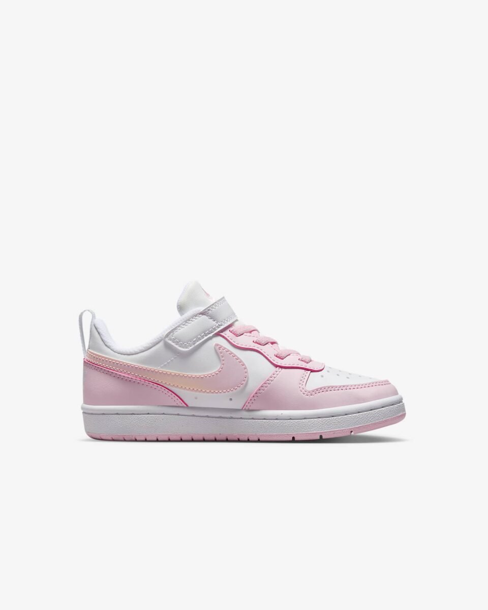Nike Court Borough Low Recraft White/Pink Foam