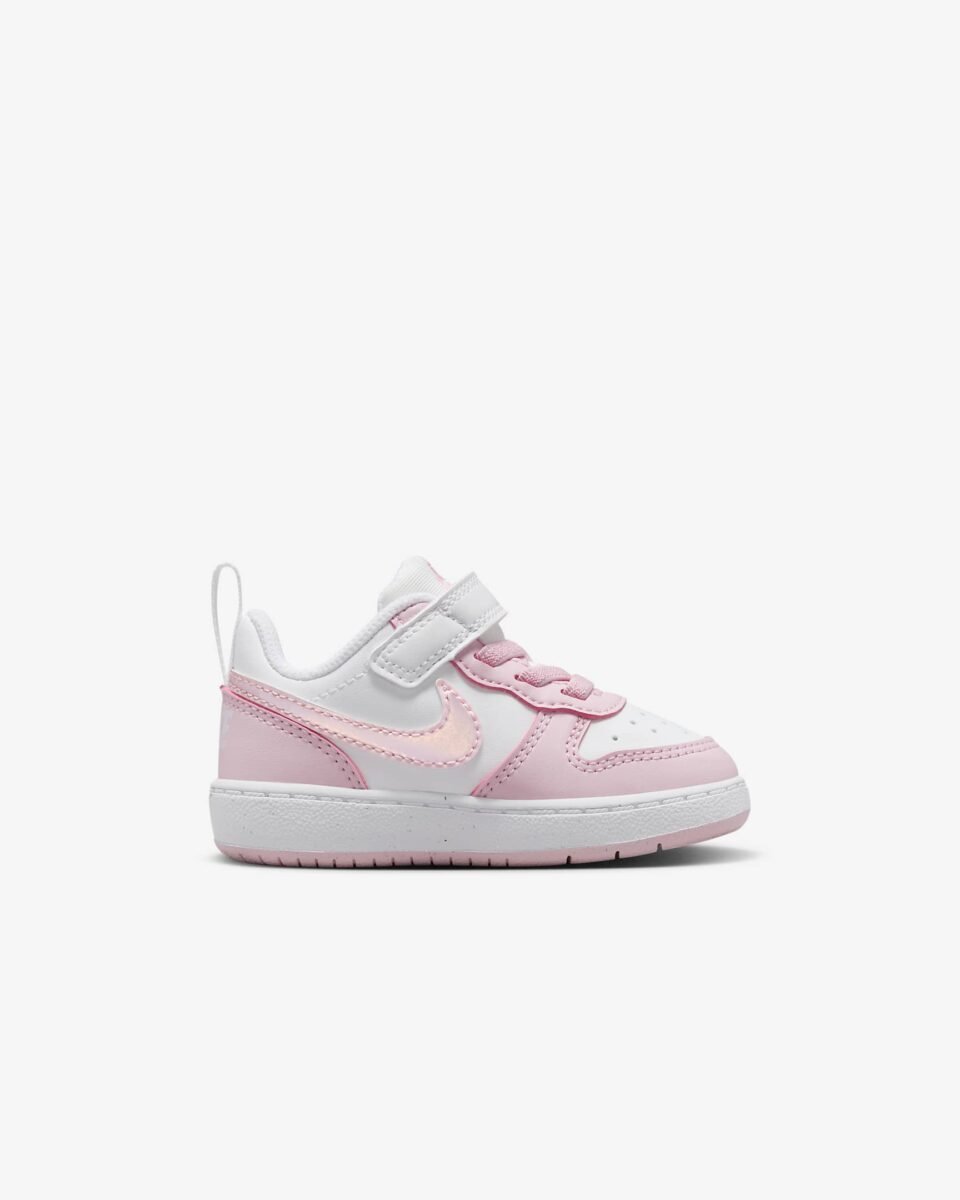 Nike Court Borough Low Recraft White/Pink Foam