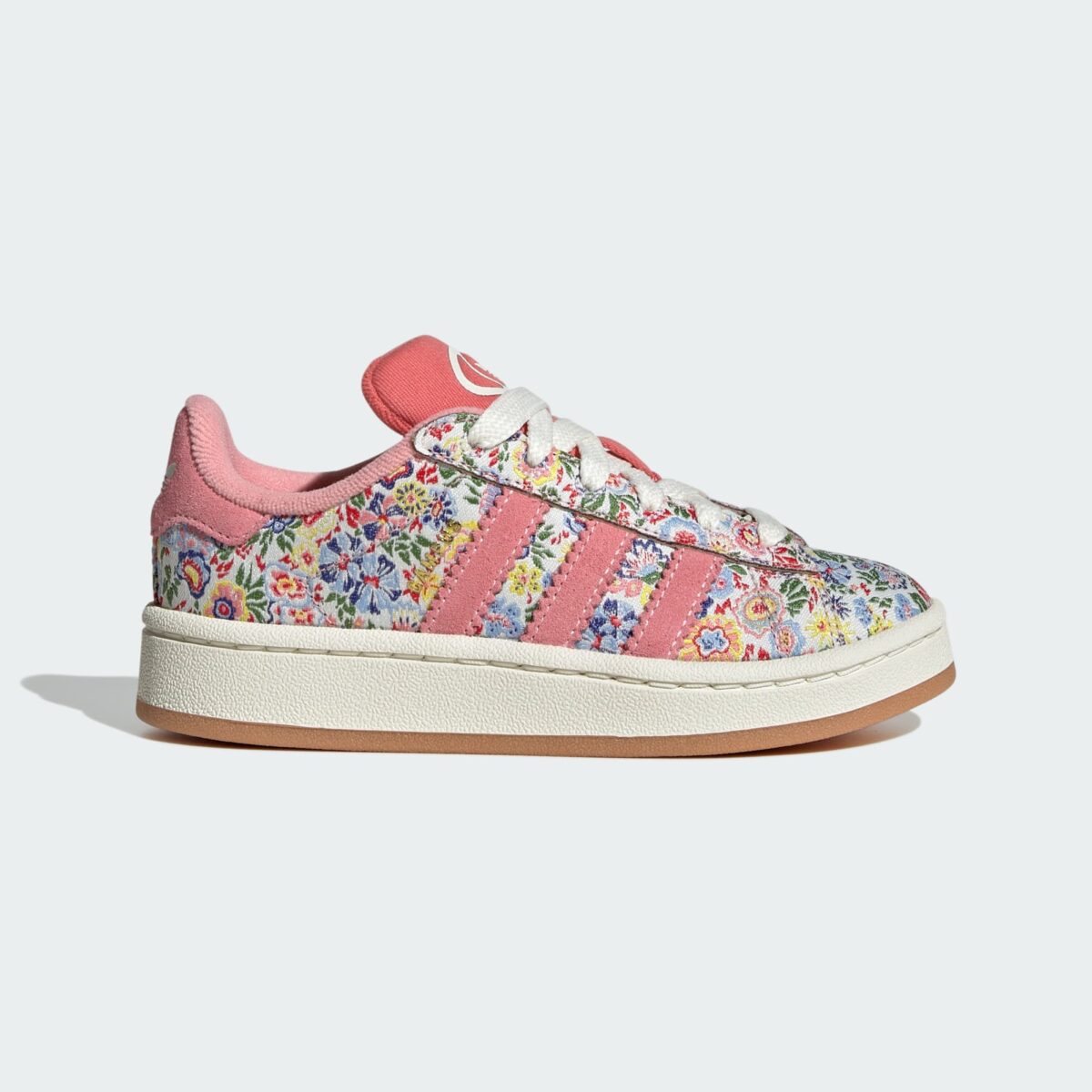 adidas Campus 00s x Liberty London Elastic Lace Shoes Children Multicolor / Off White / Gum