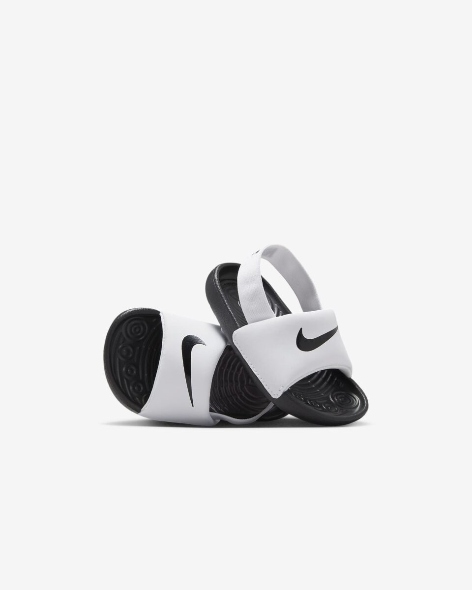 Nike Kawa Slides White/Black