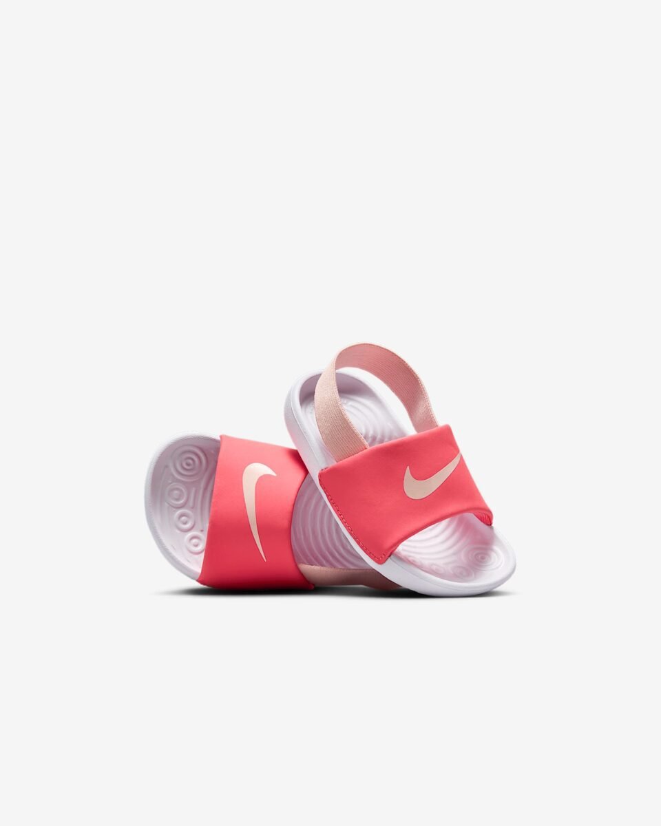 Nike Kawa Slide White/Echo Pink