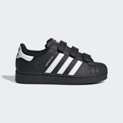 adidas Superstar II Comfort Closure Shoes Children Core Black / Cloud White