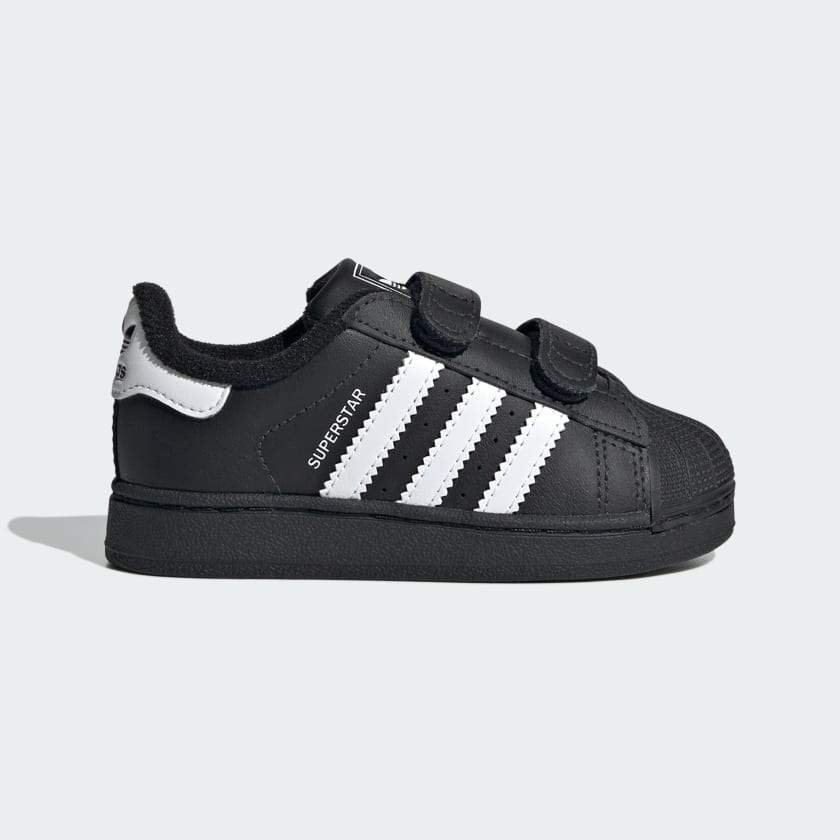 adidas Superstar II Comfort Closure Shoes Kids Core Black / Cloud White