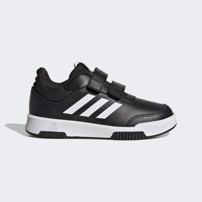 Adidas Kids Tensaur Hook and Loop Shoes Core Black / Cloud White