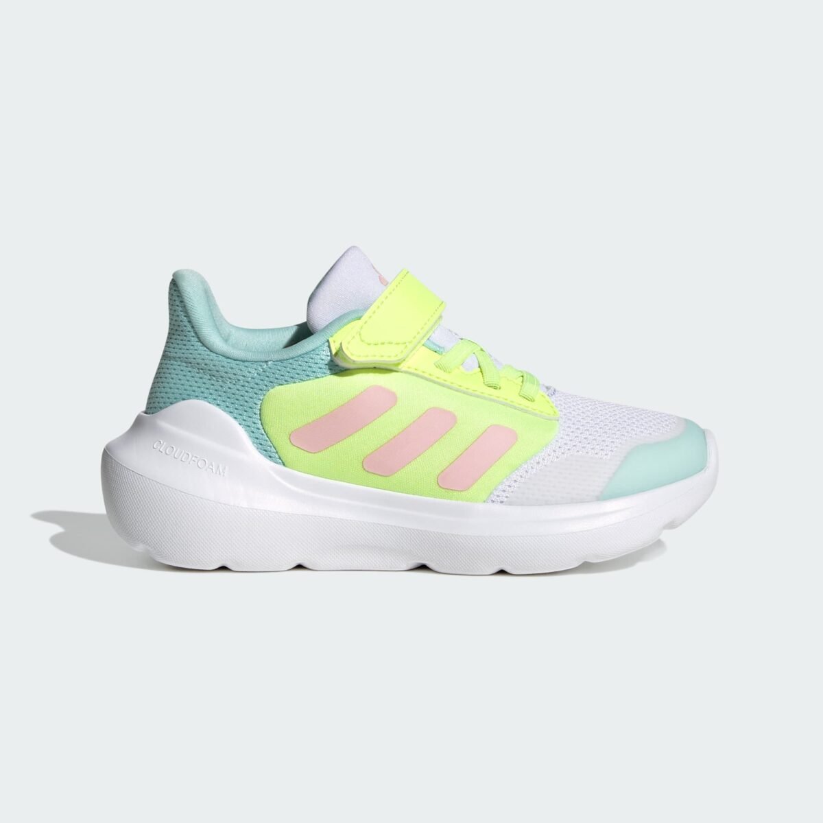 Adidas Tensaur Run 2.0 Shoes Kids Cloud White / Clear Pink / Hi-Res Yellow