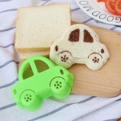 Car Sandwich Mold for Kids – Fun Shape Lunch Cutter (BPA Free)