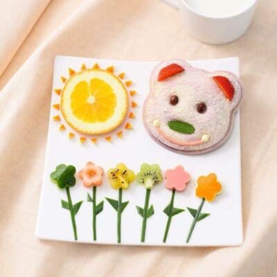 Bear Sandwich Mold for Kids – Cute Animal Lunch Cutter (BPA Free)