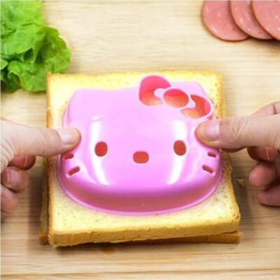 Hello Kitty Sandwich Mold – Fun Lunch Shape Maker (BPA Free)