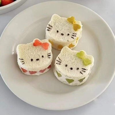 Hello Kitty Sandwich Mold – Fun Lunch Shape Maker (BPA Free)
