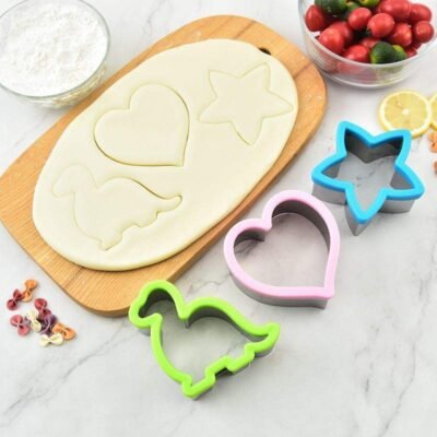 Large Sandwich Cutter Set – 4pcs (Stainless Steel, BPA Free)