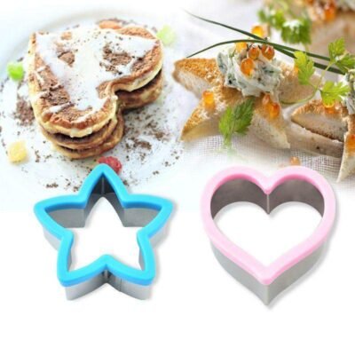 Large Sandwich Cutter Set – 4pcs (Stainless Steel, BPA Free)