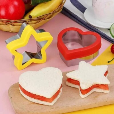 Heart Sandwich Cutter – Large Size Kids Lunch Tool