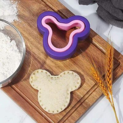 Large Mickey Mouse Sealed Sandwich Cutter – 2pcs Cartoon Toast Maker
