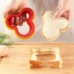 Large Mickey Mouse Sealed Sandwich Cutter – 2pcs Cartoon Toast Maker