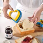 Large Heart Sealed Sandwich Cutter – 2pcs Cute Toast Press