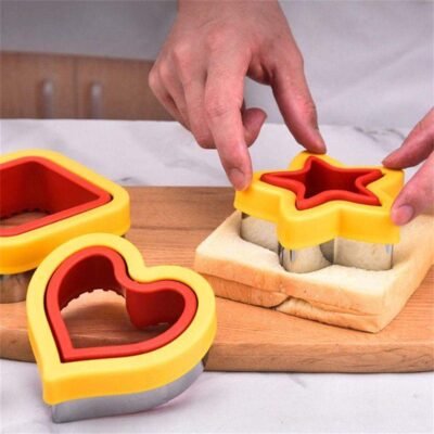 Large Star Sealed Sandwich Cutter – 2pcs Fun Toast Maker